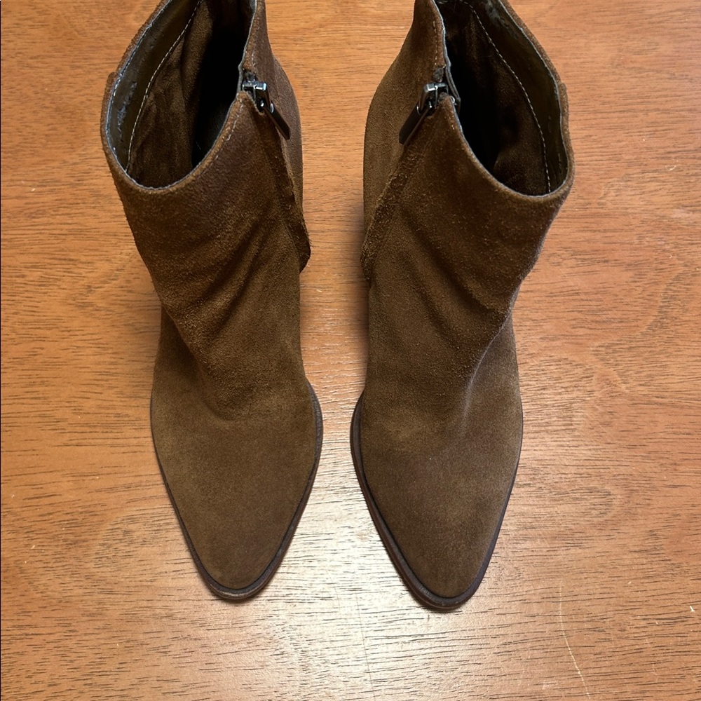 Sam Edelman Suede Booties - Picture 2 of 8